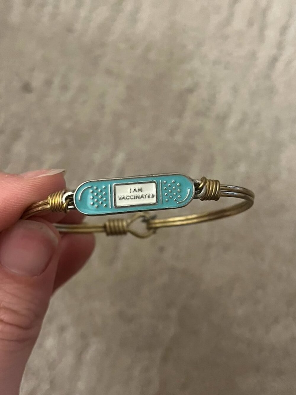 Luca + Danni “I am vaccinated” Bangle
